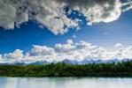 Chugach Mountains and Lake